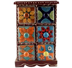 Spice Box-1456 Masala Rack Container Gift Item